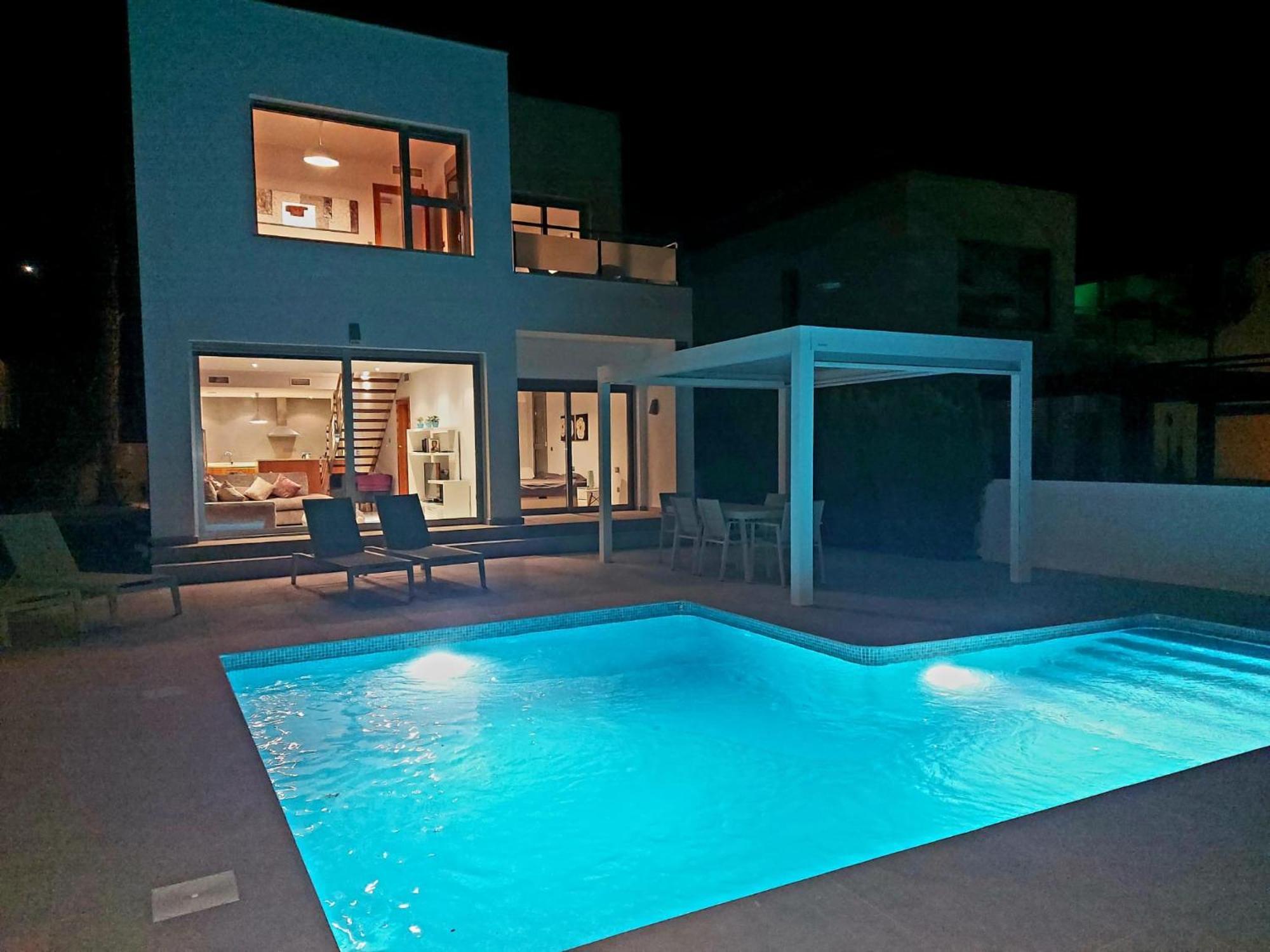 Modern Villa Frontline Golf Algorfa Dış mekan fotoğraf